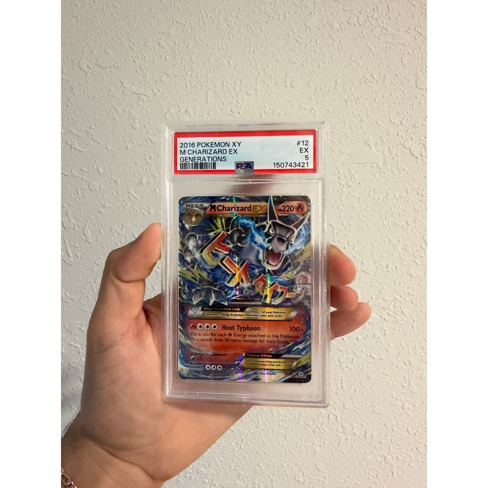 2016 Pokemon XY Generations M Charizard EX 12 PSA 5 EX Mega Full Art Ultra Rare